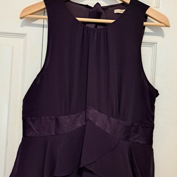 RW&CO Deep Purple High Neck Dress - Picture 2 of 7